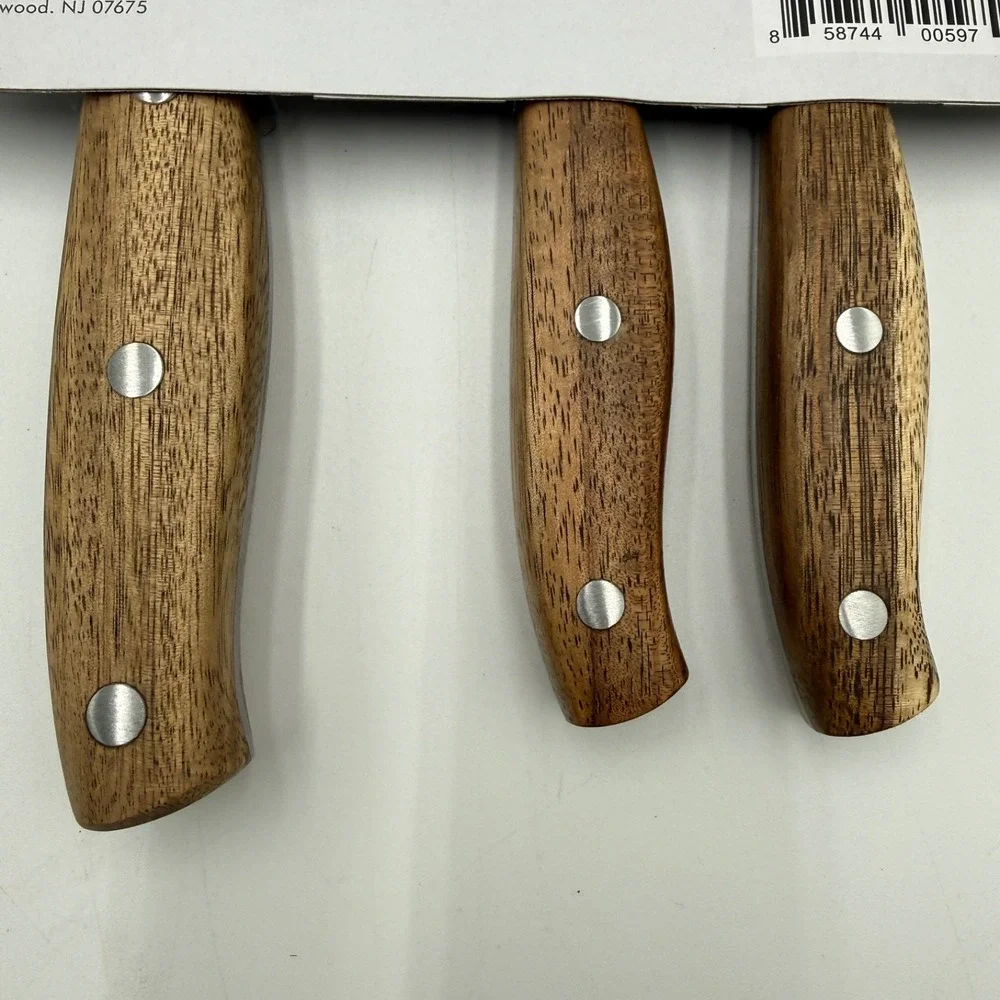 Schmidt Bros Cutlery Chef Knife 3 Piece Set New